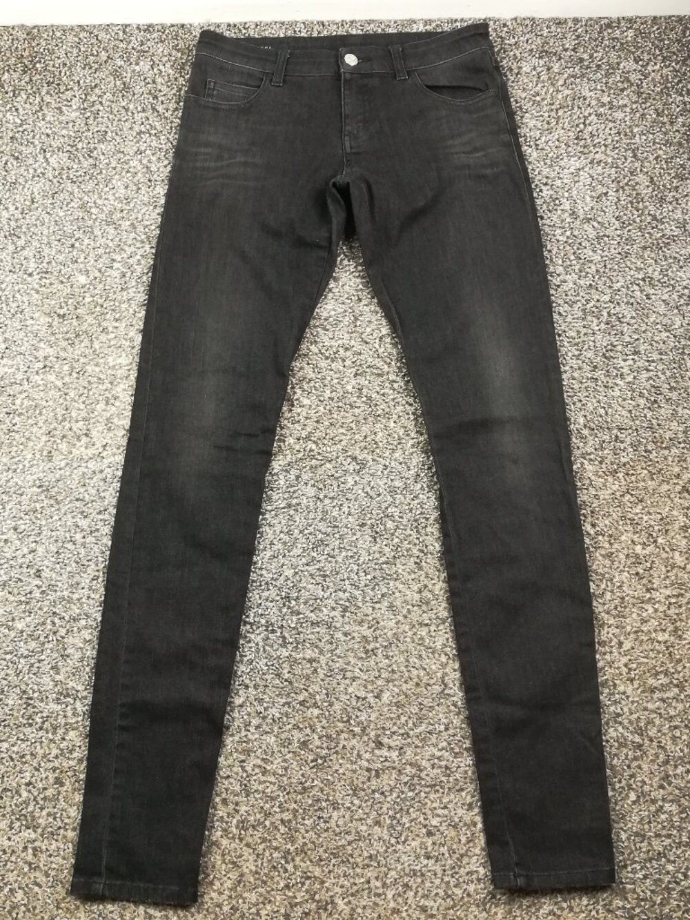 Gucci Womens Jeans Leggings Pants Black Denim Size IT 38 (US 2)